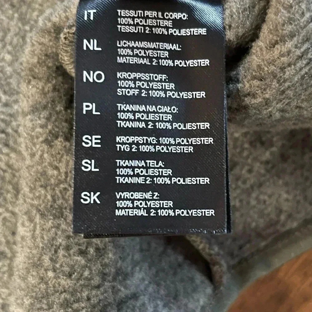 KUHL ASCENDYR Hooded fleece full zip jacket women’s XL layering green fleece - Picture 11 of 12